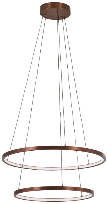 George Kovacs P8162-670-L LED Pendant, Satin Bronze