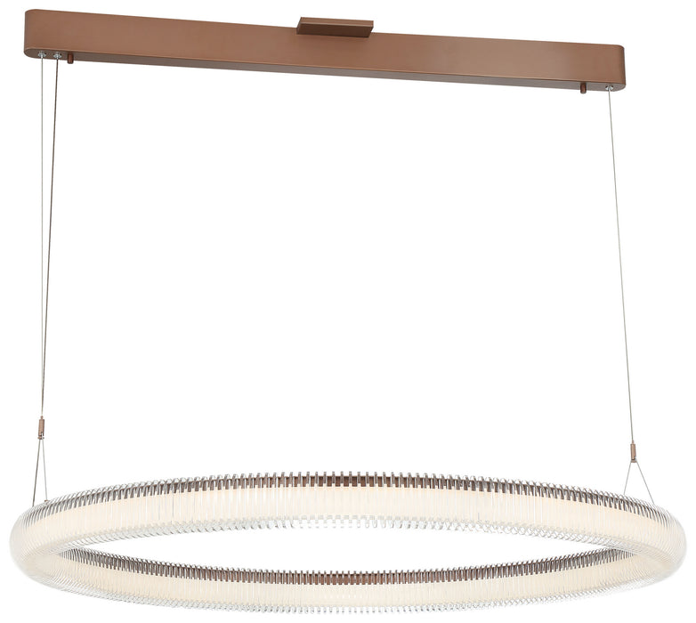 George Kovacs P8173-670-L LED Pendant, Satin Bronze