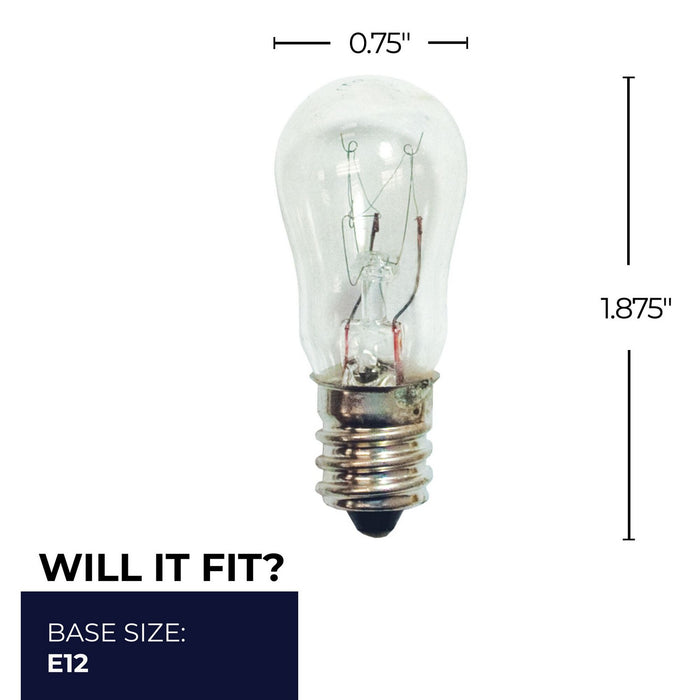 Bulbrite 703006 Light Bulb, Clear