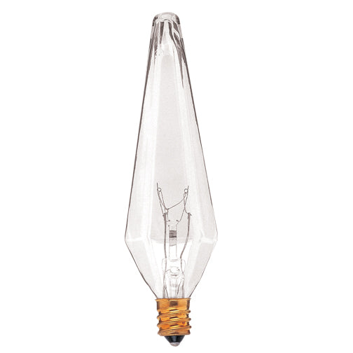 Bulbrite 480140 Light Bulb, Clear Prism