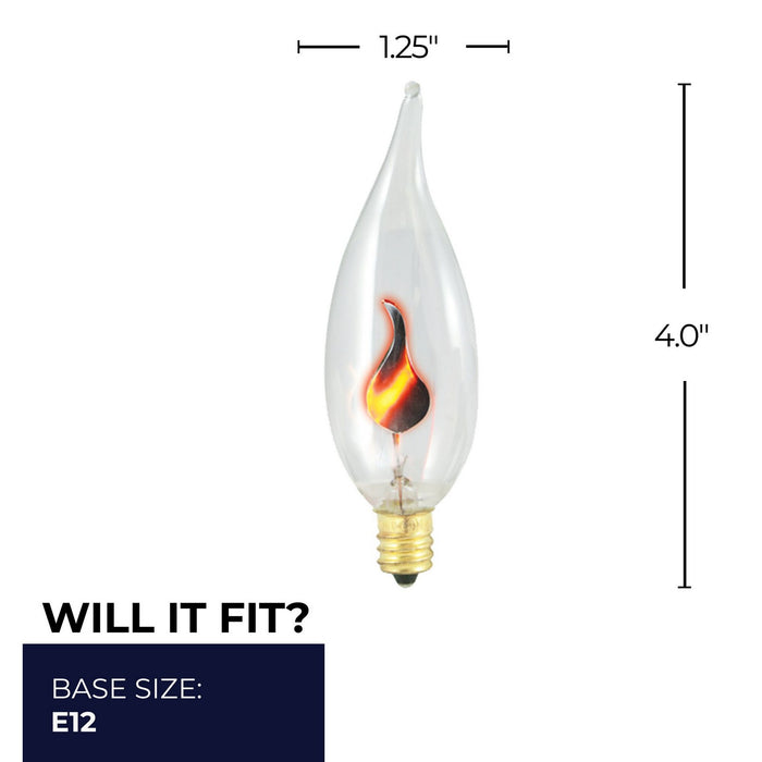 Bulbrite 410313 Light Bulb, Clear