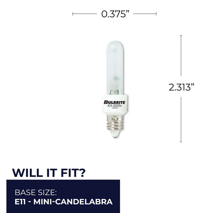 Bulbrite 473141 Light Bulb, Frost