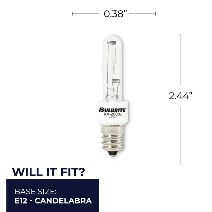Bulbrite 473060 Light Bulb, Clear