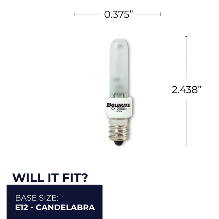 Bulbrite 473061 Light Bulb, Frost