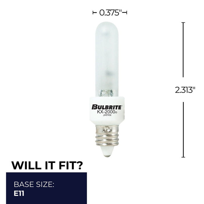 Bulbrite 473161 Light Bulb, Frost