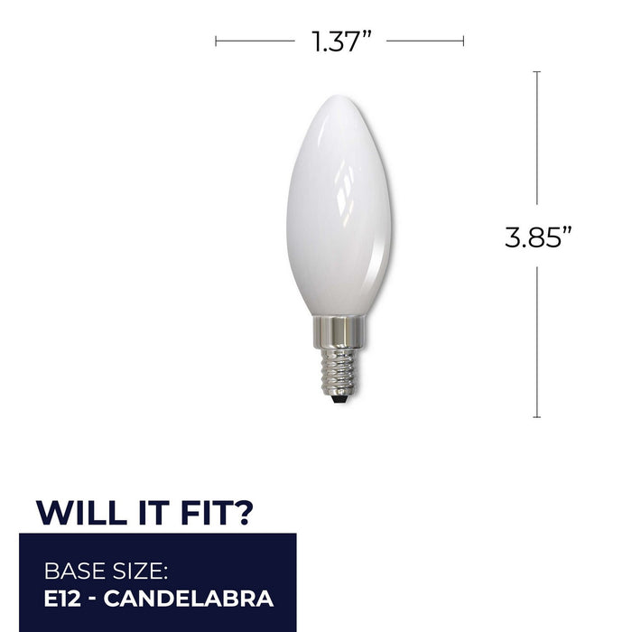 Bulbrite 776772 Light Bulb, Milky