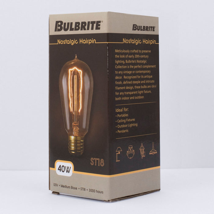 Bulbrite 134018 Light Bulb, Antique