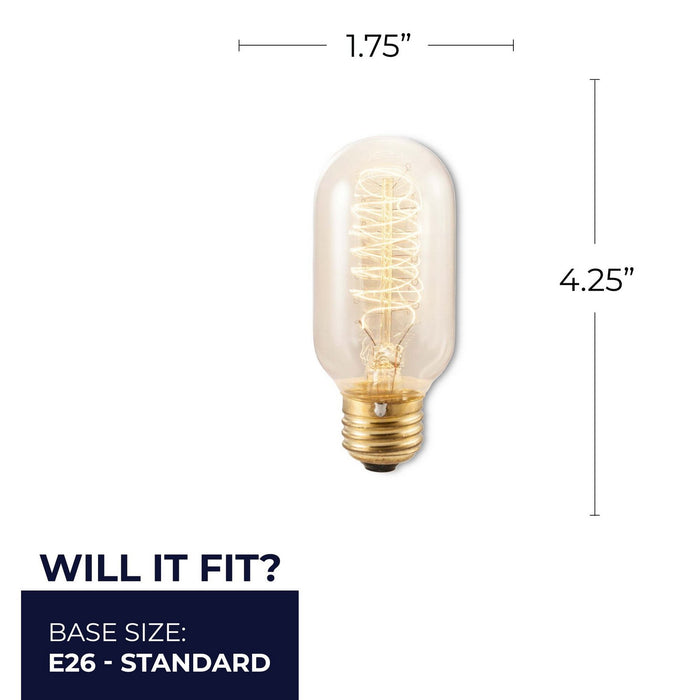Bulbrite 134014 Light Bulb, Antique