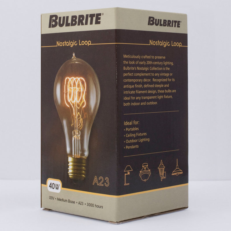 Bulbrite 134020 Light Bulb, Antique