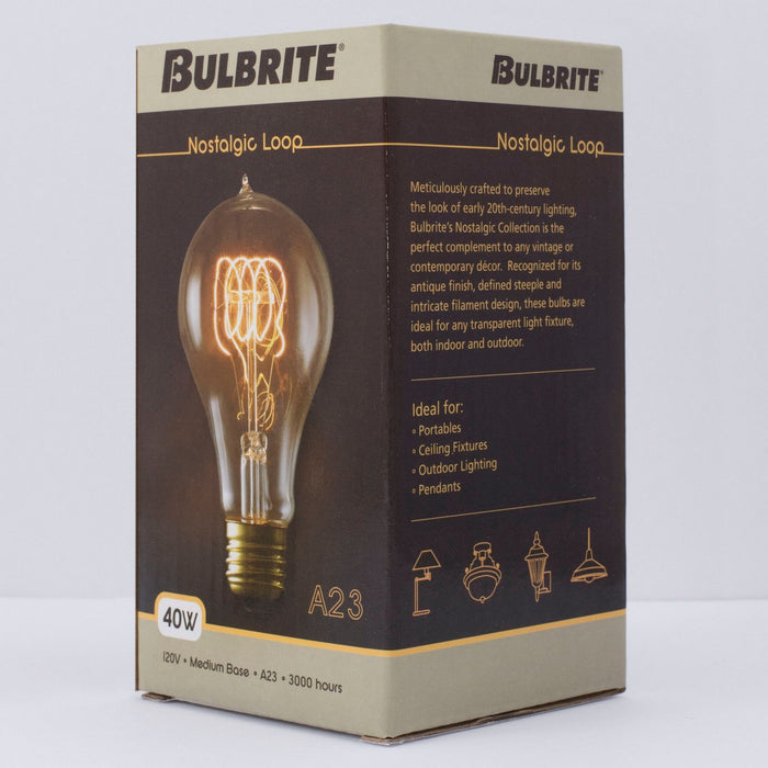Bulbrite 134020 Light Bulb, Antique