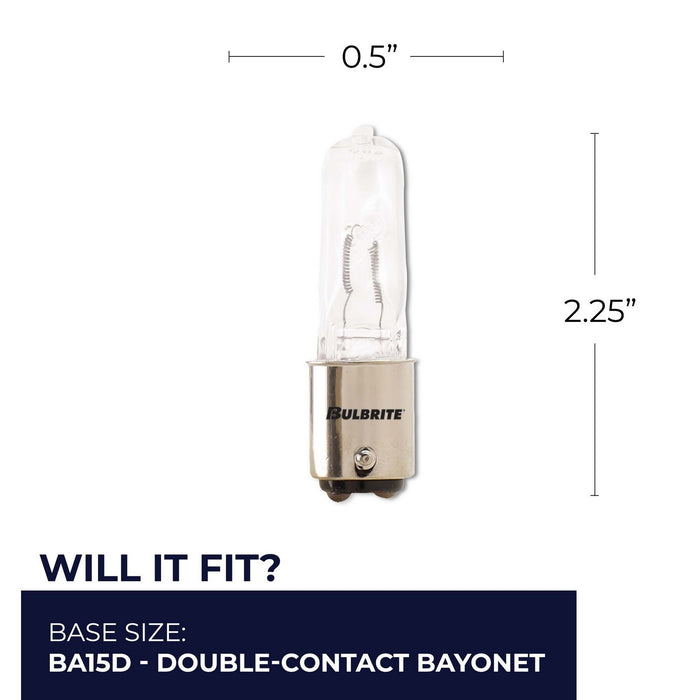 Bulbrite 613101 Light Bulb, Clear