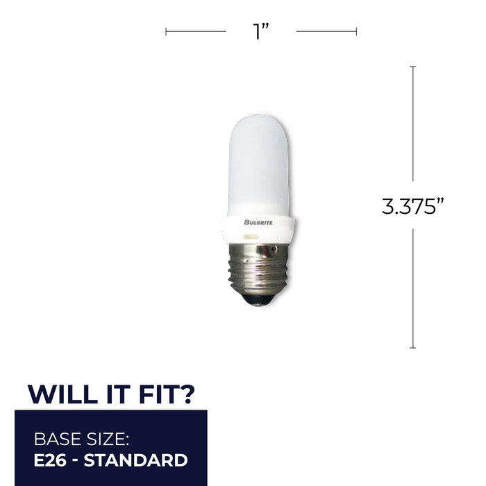 Bulbrite 614102 Light Bulb, Frost