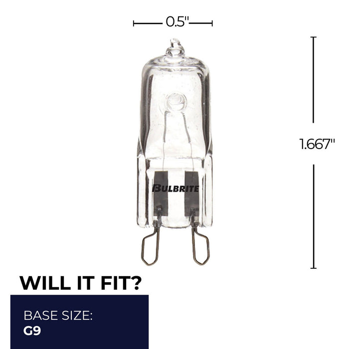 Bulbrite 654100 Light Bulb, Clear