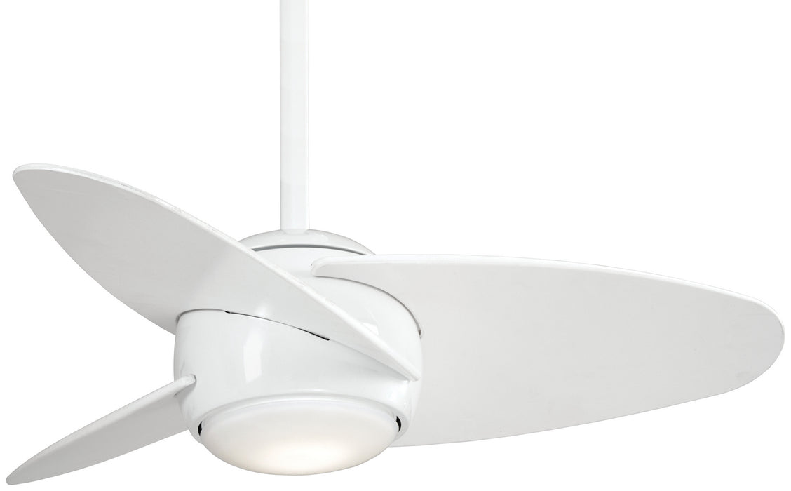 Minka Aire F410L-WH 36" Ceiling Fan, White