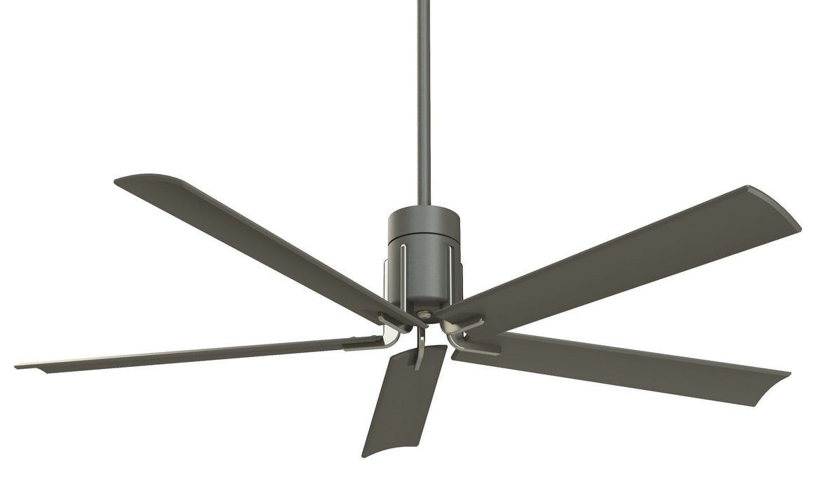 Minka Aire F684L-GI/BN 60" Ceiling Fan, Grey Iron/Brushed Nickel