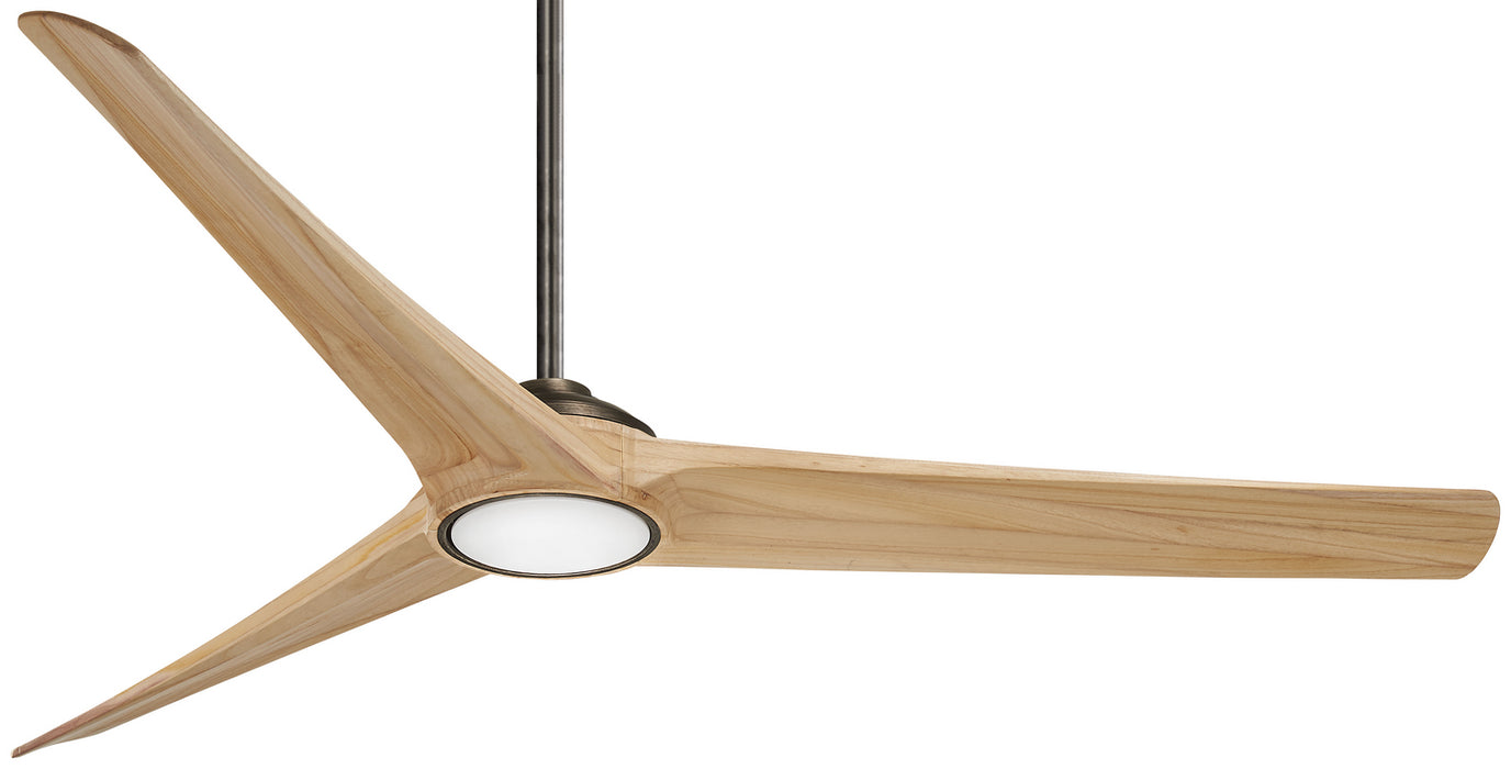 Minka Aire F847L-HBZ/MP 84" Ceiling Fan, Heirloom Bronze/Maple