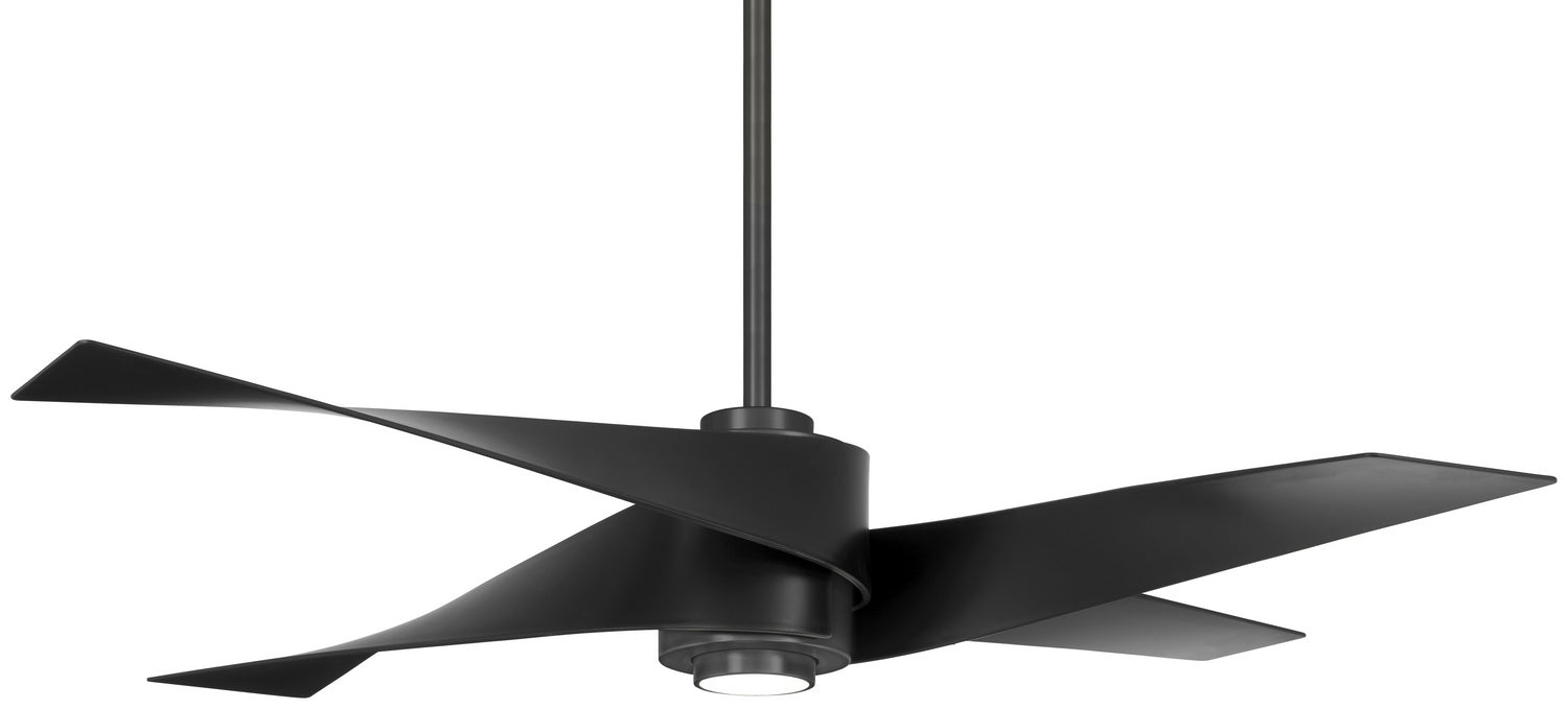 Minka Aire F903L-GM/MBK 64" Ceiling Fan, Gun Metal/Matte Black