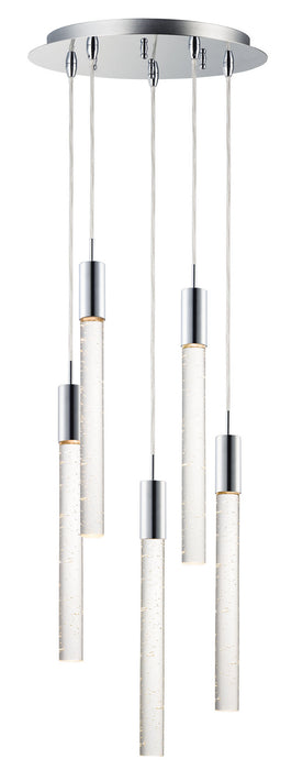 ET2 E22875-91PC LED Pendant, Polished Chrome