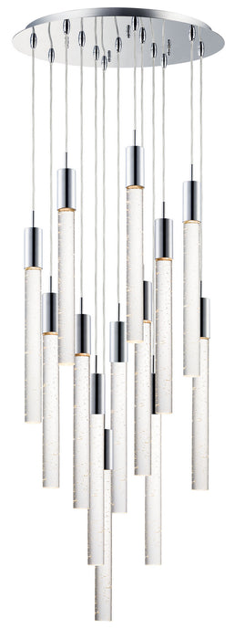 ET2 E22878-91PC LED Pendant, Polished Chrome