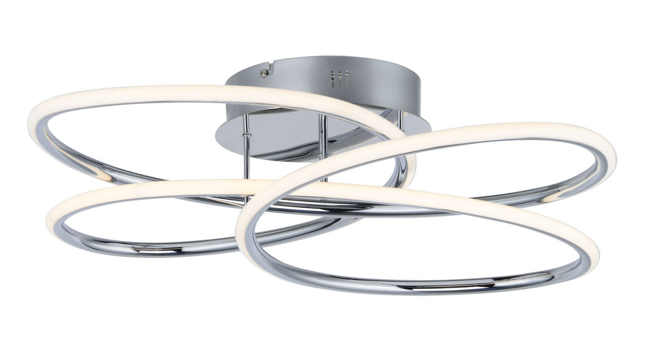 ET2 E24134-PC LED Flush Mount, Polished Chrome