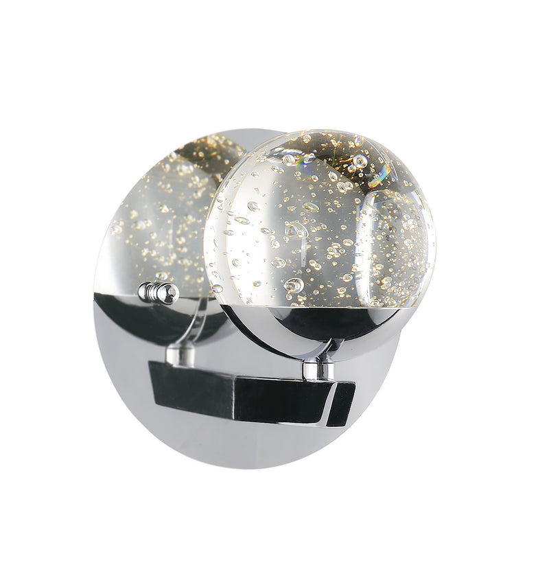ET2 E24260-91PC LED Wall Sconce, Polished Chrome