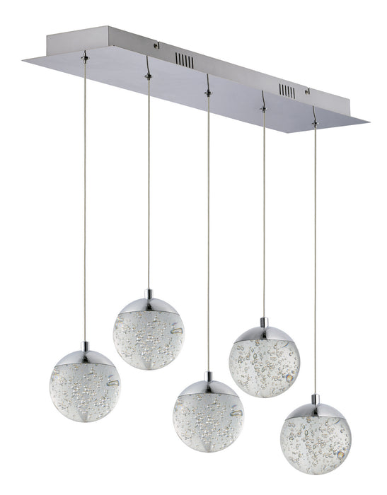 ET2 E24265-91PC LED Pendant, Polished Chrome