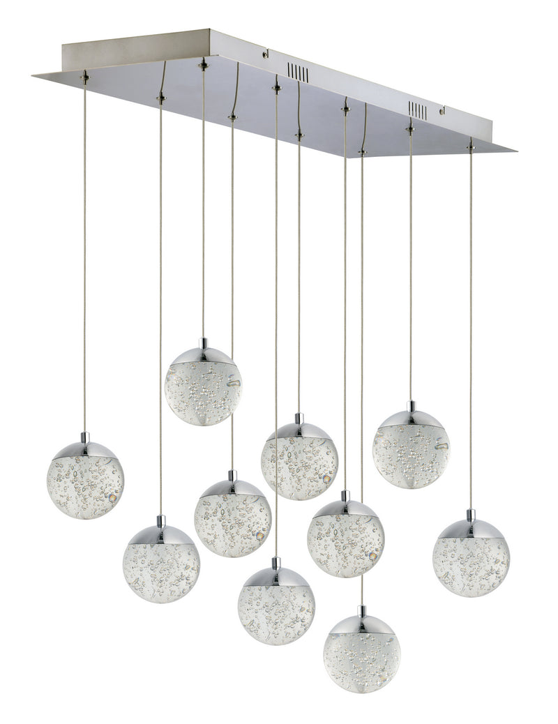 ET2 E24266-91PC LED Pendant, Polished Chrome