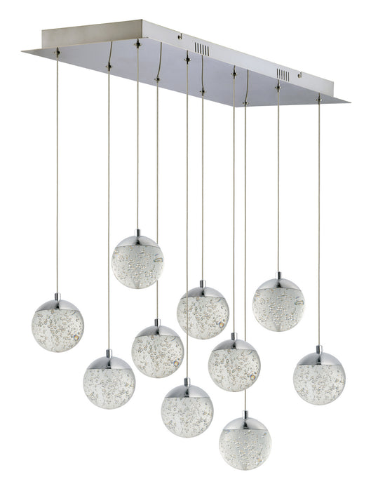 ET2 E24266-91PC LED Pendant, Polished Chrome