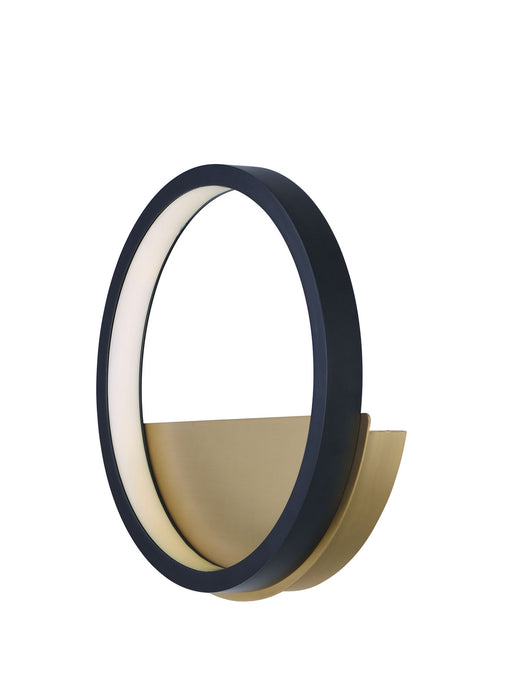 ET2 E24320-BKGLD LED Wall Sconce, Black / Gold