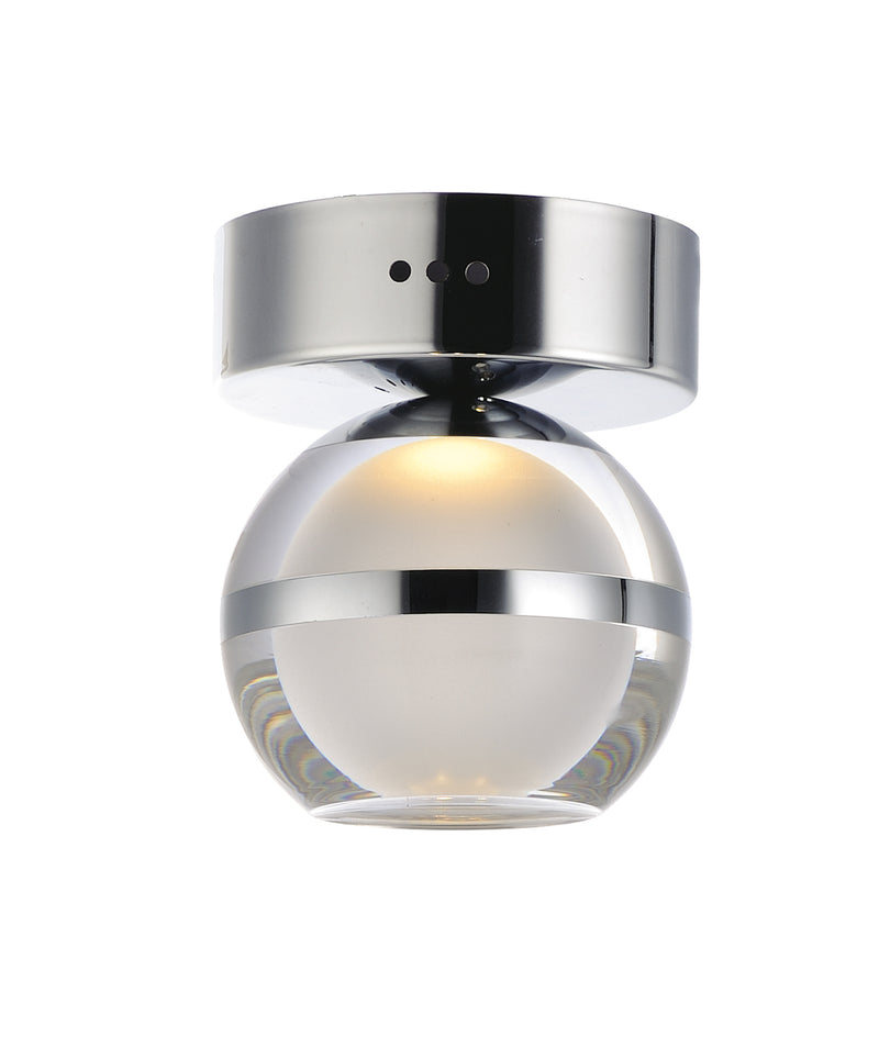 ET2 E24590-93PC LED Flush / Wall Mount, Polished Chrome