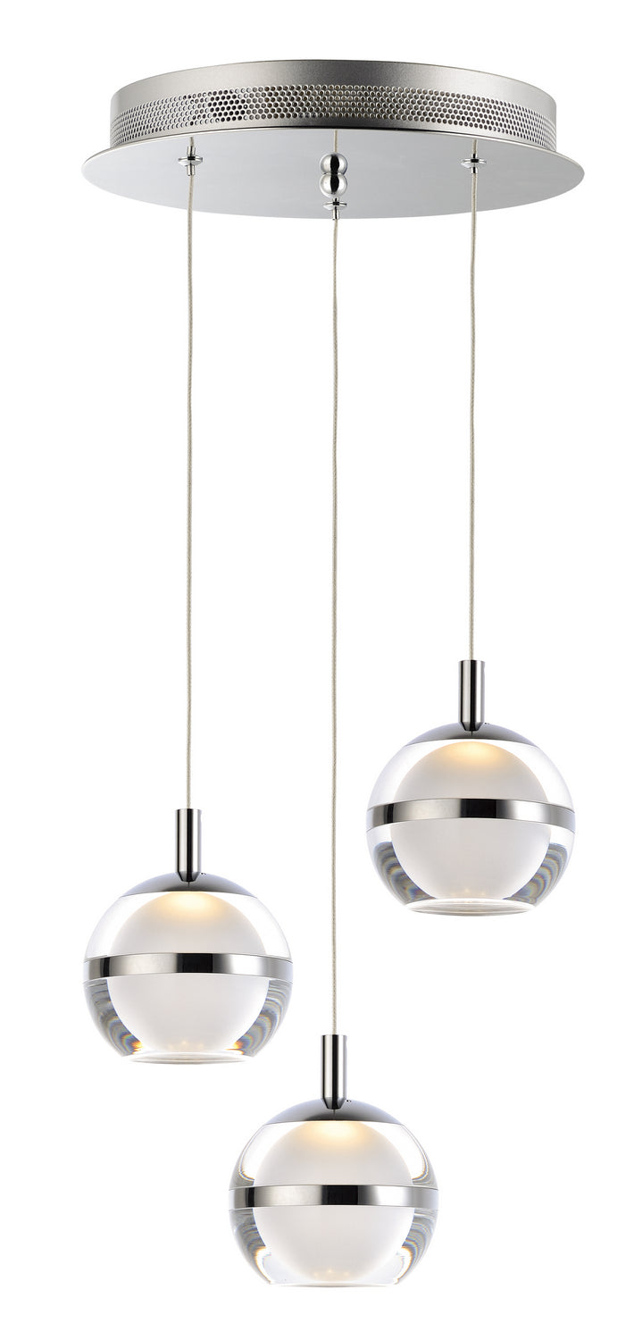 ET2 E24593-93PC LED Pendant, Polished Chrome