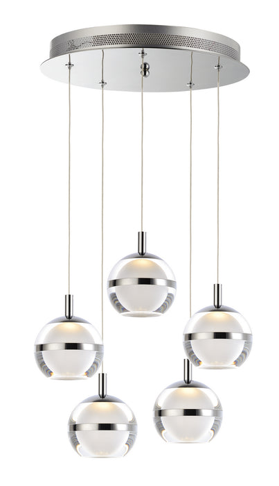 ET2 E24595-93PC LED Pendant, Polished Chrome