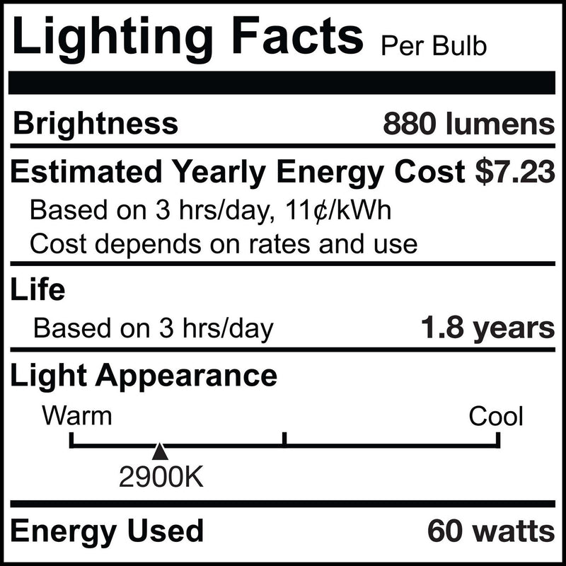 Bulbrite 654160 Light Bulb, Frost