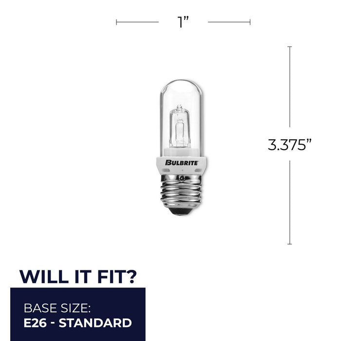 Bulbrite 614076 Light Bulb, Clear