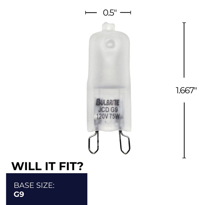 Bulbrite 654076 Light Bulb, Frost