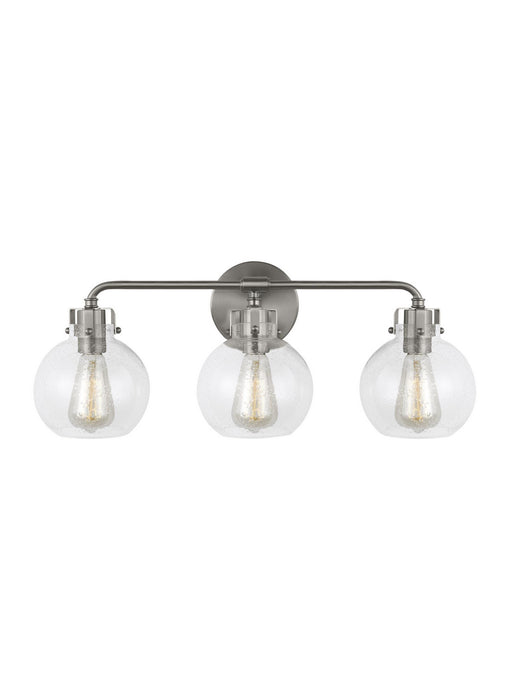 Visual Comfort Studio VS24403SN Three Light Vanity, Satin Nickel