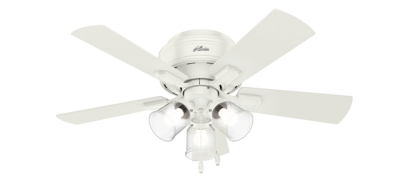 Hunter 52152 42" Ceiling Fan, Fresh White
