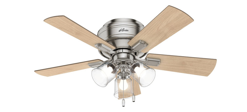 Hunter 52154 42" Ceiling Fan, Brushed Nickel