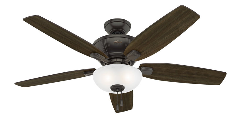 Hunter 53376 52" Ceiling Fan, Noble Bronze