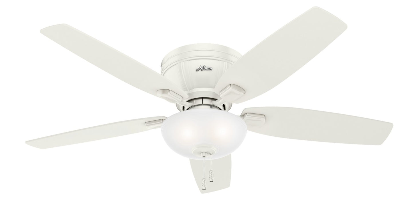 Hunter 53378 52" Ceiling Fan, Fresh White