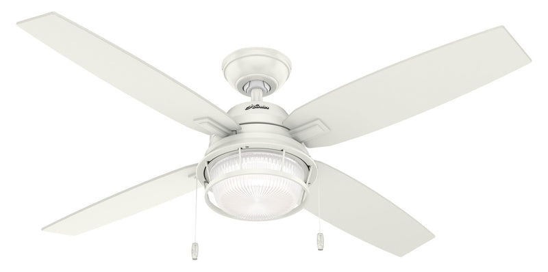Hunter 59240 52" Ceiling Fan, Fresh White