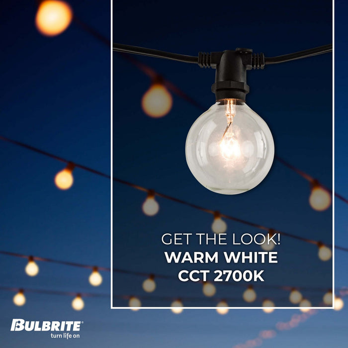 Bulbrite 810054 String Light, Black