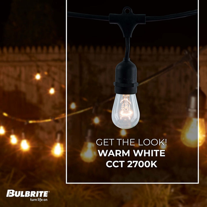 Bulbrite 810006 String Light, Black