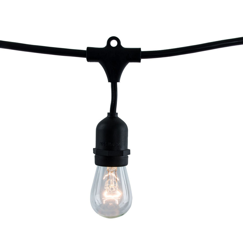 Bulbrite 810002 String Light, Black