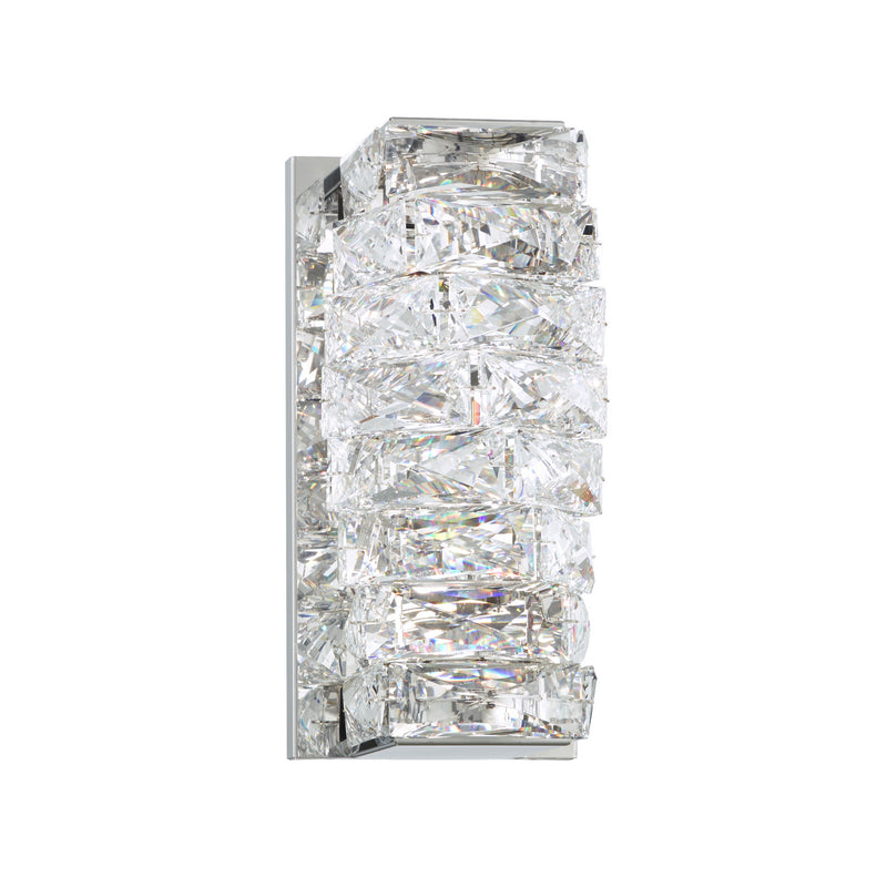 Schonbek STW110N-SS1S LED Wall Sconce, Stainless Steel