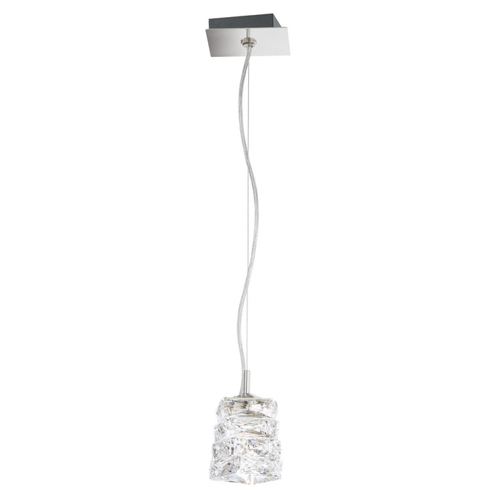 Schonbek STW310N-SS1S LED Mini Pendant, Stainless Steel
