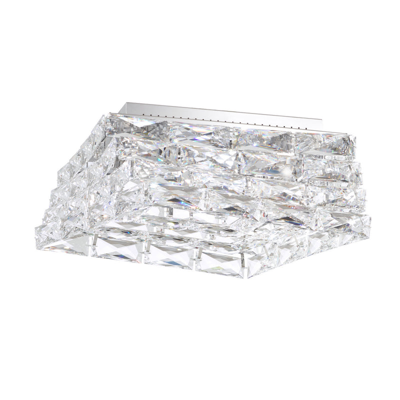 Schonbek STW710N-SS1S LED Flush Mount, Stainless Steel