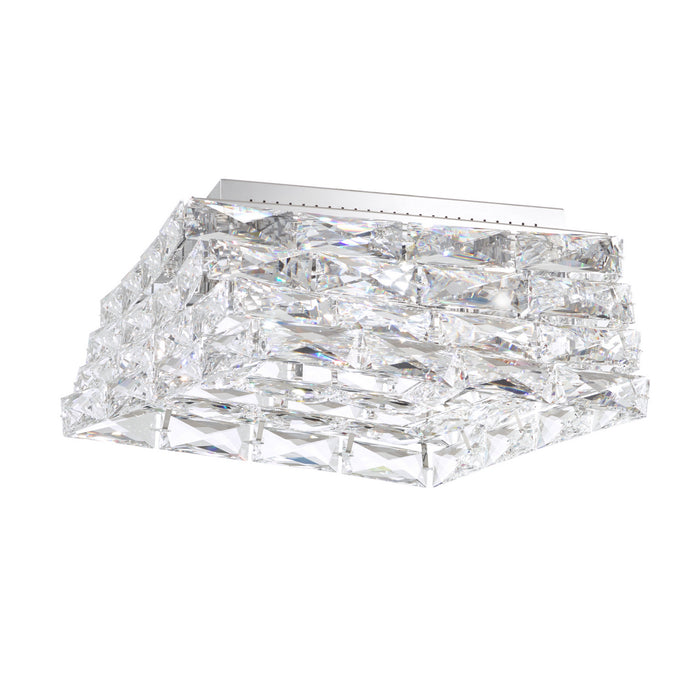Schonbek STW710N-SS1S LED Flush Mount, Stainless Steel