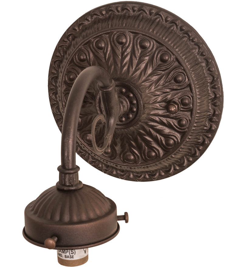 Meyda Tiffany 12664 One Light Wall Sconce, Mahogany Bronze