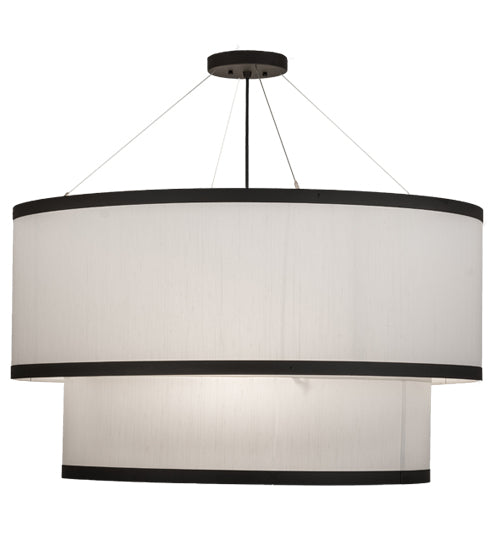 Meyda Tiffany 167053 Three Light Pendant, Oil Rubbed Bronze